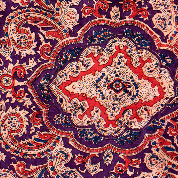 Paisley Wild Rags — Plum/Maroon
