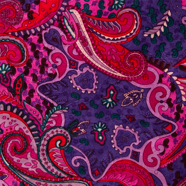 Paisley Wild Rags in Red/Gold