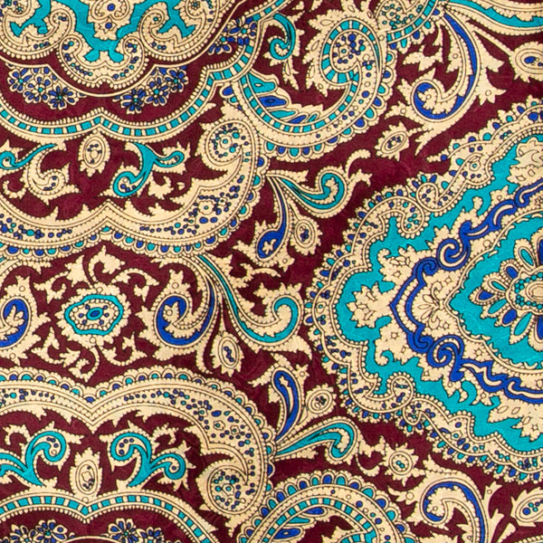 Paisley Wild Rags — Red/Gold