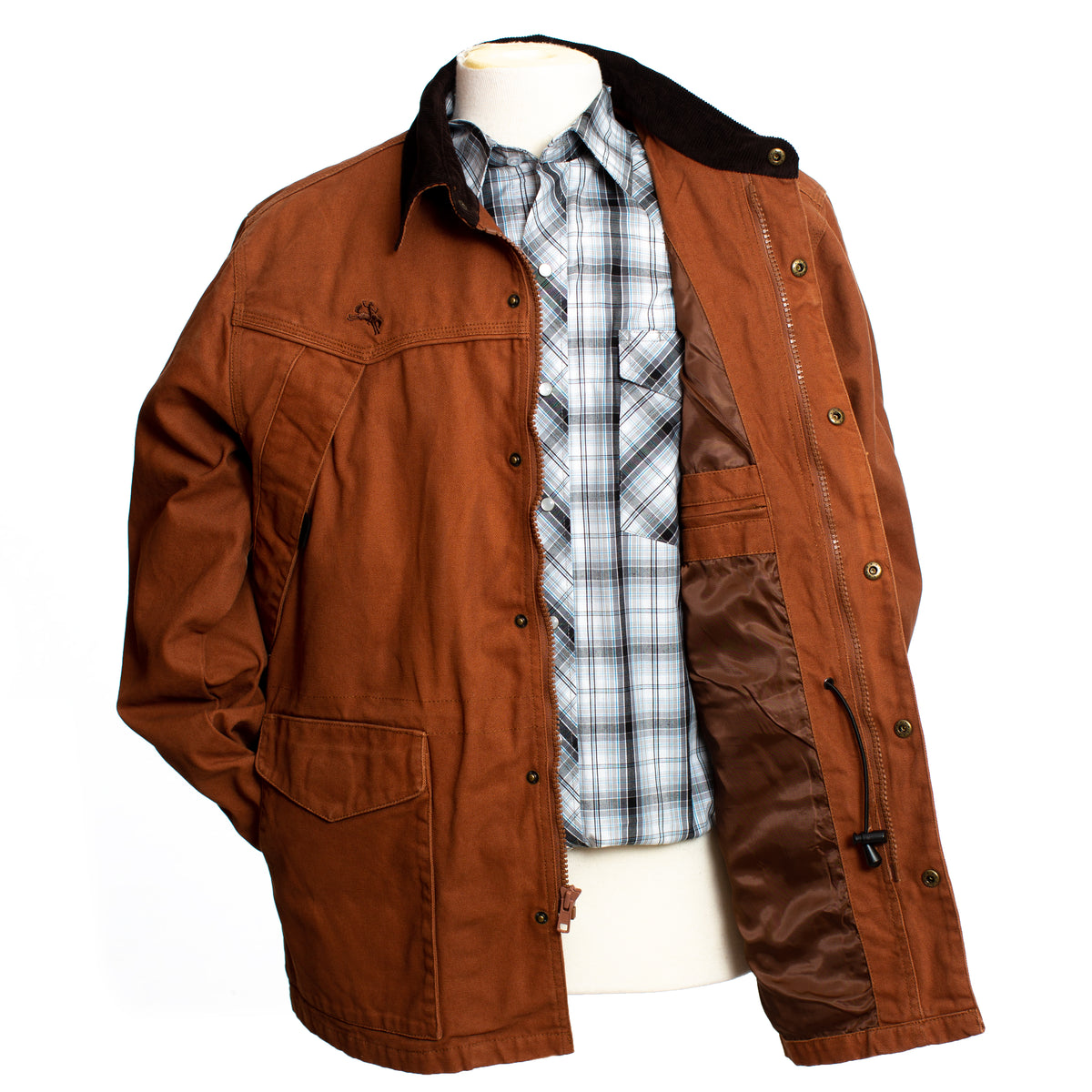Men's Sagebrush Jacket in Chocolate