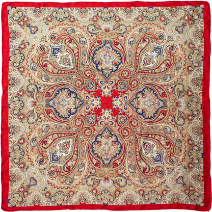 Paisley Wild Rags in Silver/Smoke