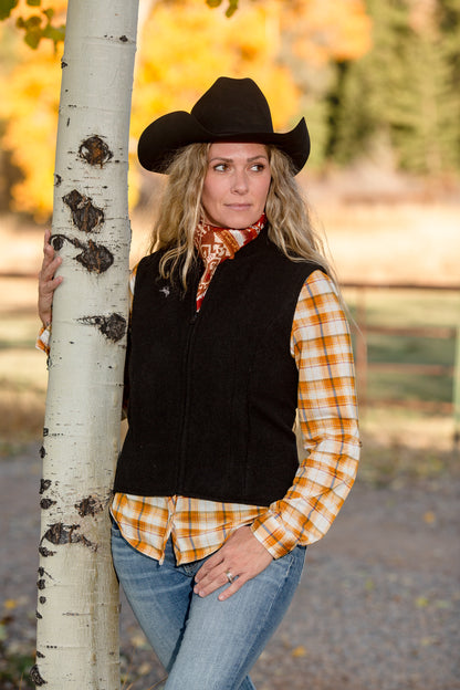 Women's Sierra Vests in Black