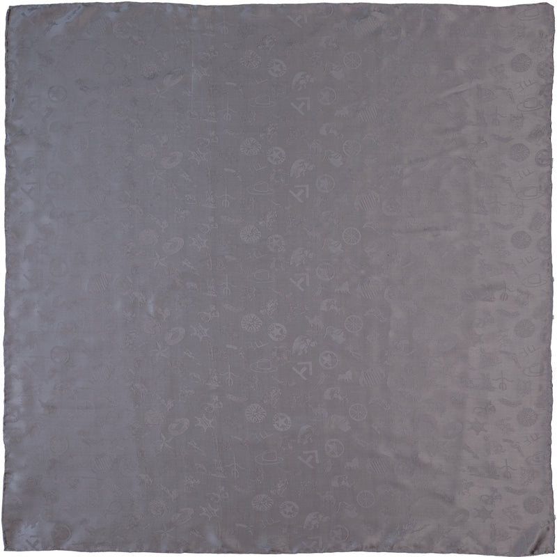 Cowboy Logo Wild Rags — Silver
