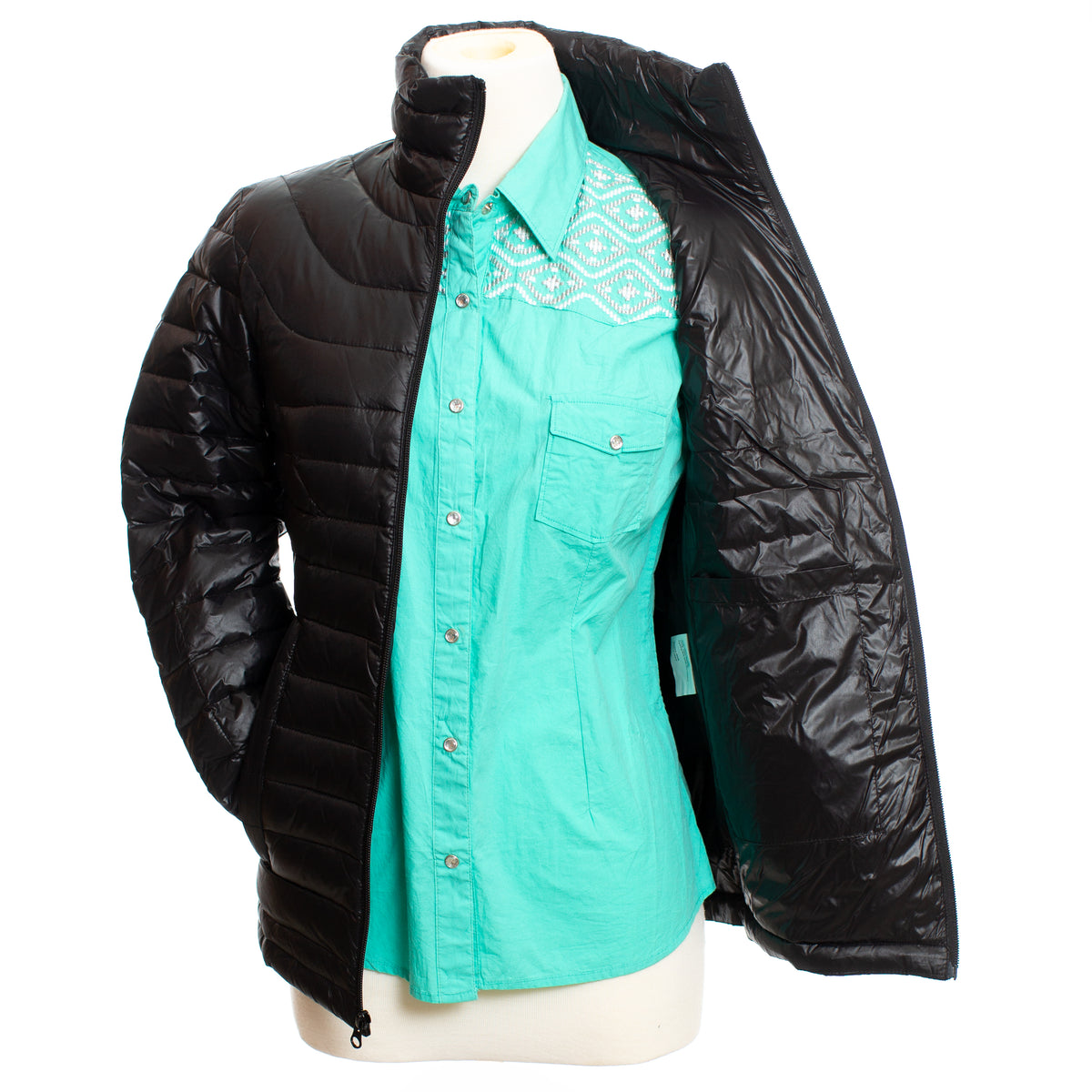 Women's Stormy Down Jacket in Black
