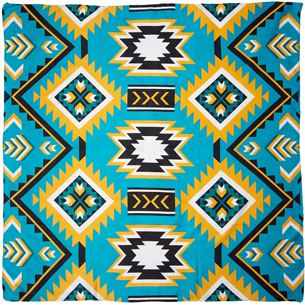 Southwest Wild Rags in #1 Teal Gold