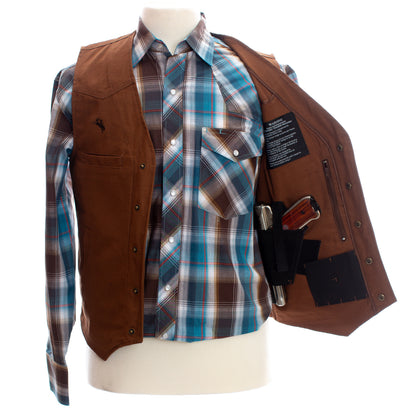Men’s Texas Concealed Carry Vest in Black