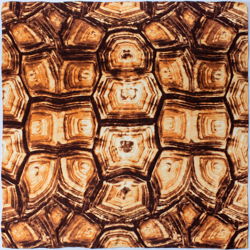 Charmeuse Wild Rags — #22 Turtle Shell