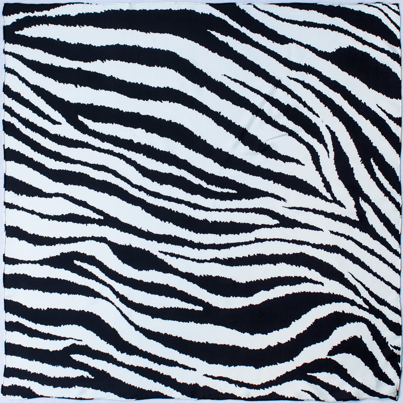 Charmeuse Wild Rags — #20 Zebra
