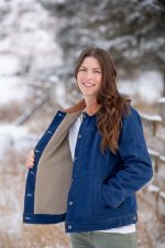Denim Lined Coat