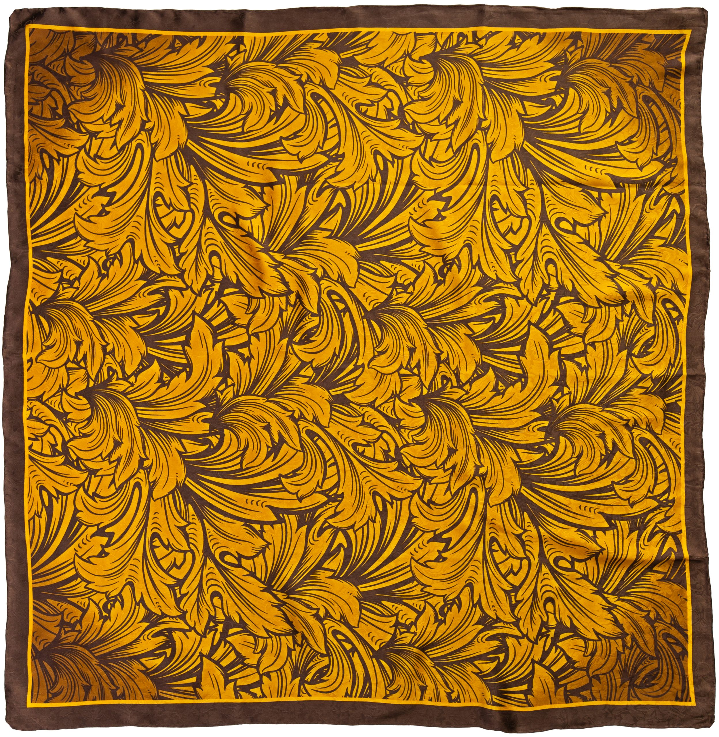 Goldenrod Paisley Scarf Paisley Goldenrod - Image 1