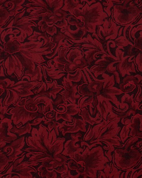 XL Baroque Silk Wild Rag Scarlet
