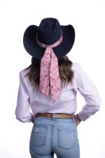 Skinny Frontier Pink Paisley - Image 2